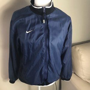 Nike vintage tracker wind breaker jacket large